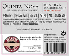 Load image into Gallery viewer, Quinta Nova Terroir Reserva 2022
